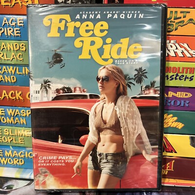 Free Ride 2013 DVD New Anna Paquin Brit Morgan Sexy Drama Crime Thriller