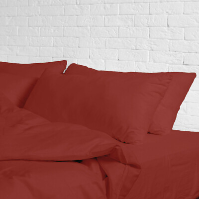 HIGH THREAD COUNT 1800 EGYPTIAN COTTON  & BAMBOO FEEL SOFT SHEET DEEP POCKETS