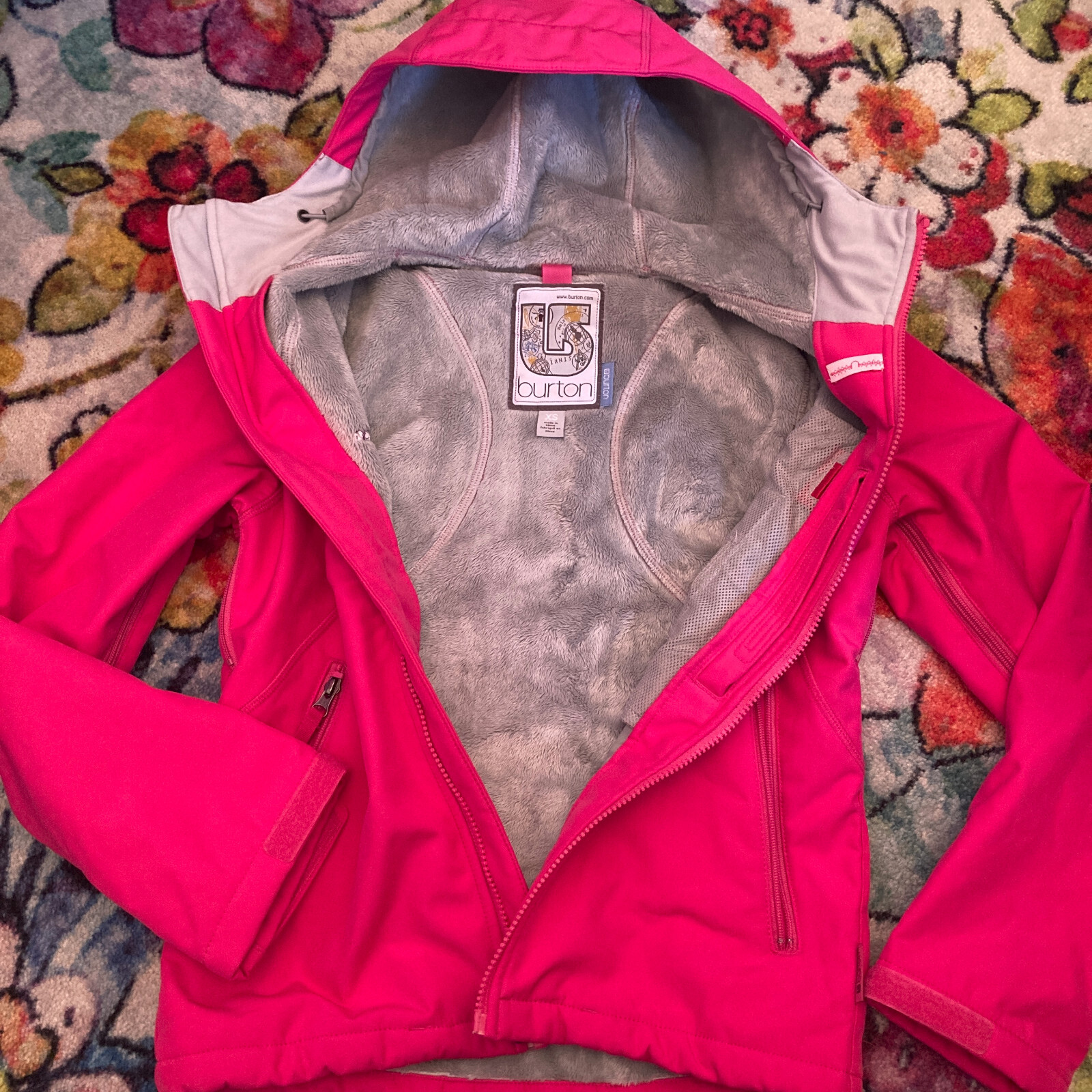 Burton Women's Size XS Jacket Snow Ski Coat PLUSH FLEECE