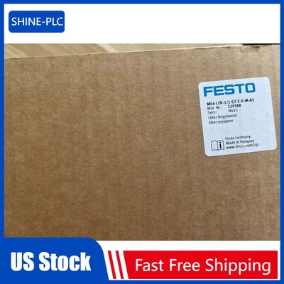New FESTO MS6-LFR-1/2-D7-ERM-AS 529188 Filter regulator