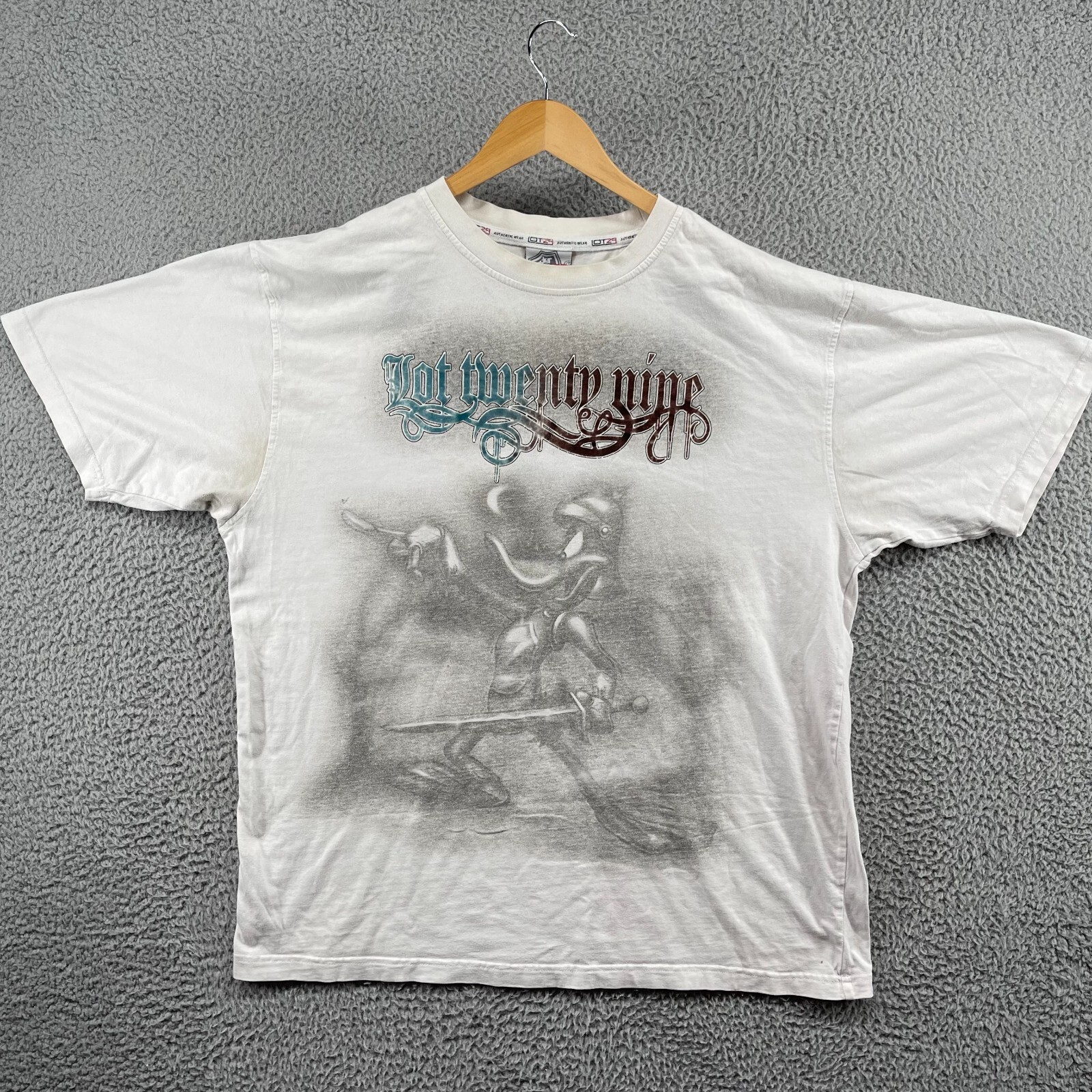 Vintage Lot 29 Looney Tunes Shirt Men 3XL Gray White Graphic