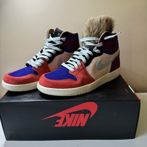 Size 10 - Aleali May x Air Jordan 1 Retro High Court Lux W