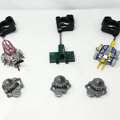 Vintage 2001 BattleBots Road Champs Champions Lot Tazbot Diesector Pull String