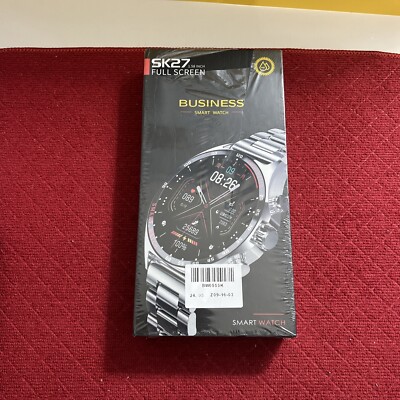 SK27 SK4 Men's Kalobee Smart Watch Touch Screen NFC 3 Gold Bands Android iPhone