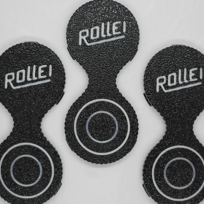 Rollei Snap-Fit Silver TLR Lens Cap for Bay 1 I Camera Rolleicord Rolleiflex