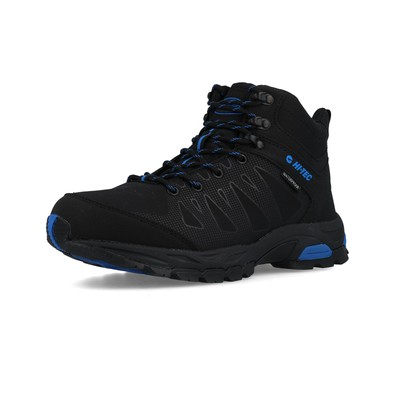 HI-TEC HI-TEC MENS RAVEN MID WP WALKING BOOTS BLACK SPORTS OUTDOORS BREATHABLE