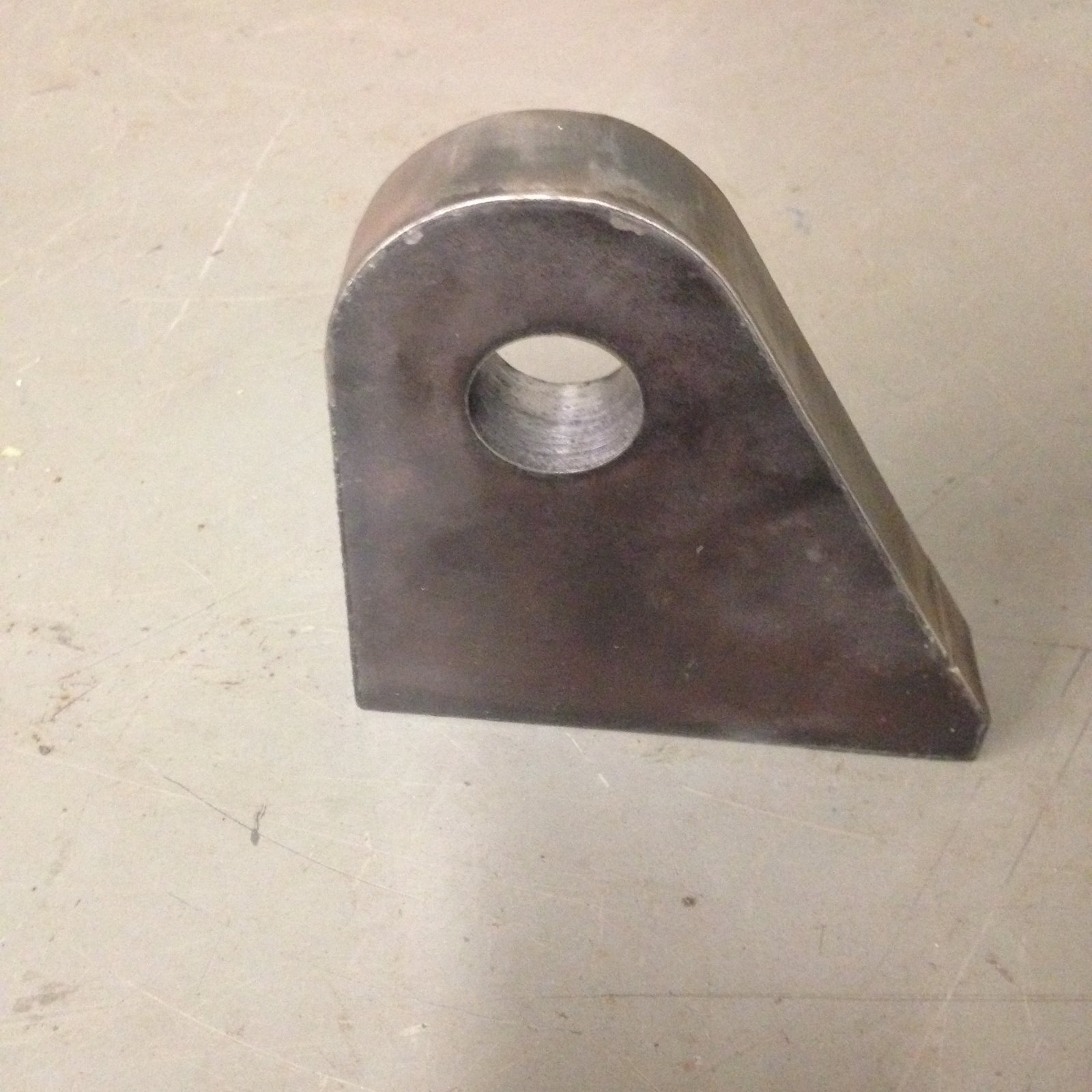 Log Splitter Rear Hydraulic cylinder mount. 1" Hole