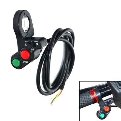 7 Wire Multi-Function 12 V Horn Turn Signal Light Switch for 7/8'' Handlebar