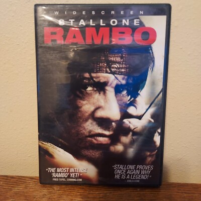 Rambo (DVD, 2008) Pre-Owned Tested Working Great Condition Excellent Movie 
