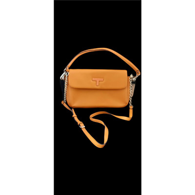 NWT Tahari ''Tabitha'' Purse - Made with Recyclable Bottles /Vegan Leather -Mango