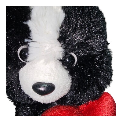 Aurora 2018 Skunk with Heart U R Stinkin' Cute Stuffed Animal Valentines 8.5''