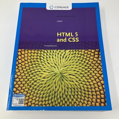 MindTap Course List Ser.: New Perspectives on HTML 5 and CSS: Comprehensive :...