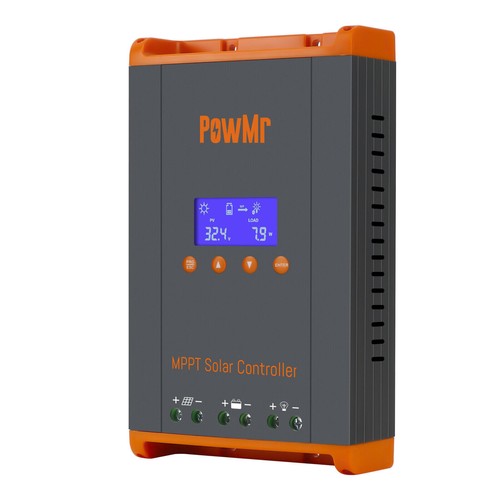 60A MPPT Solar Charge Controller 12V 24V 36V 48V Battery 160VDC Parallel 12 Unit