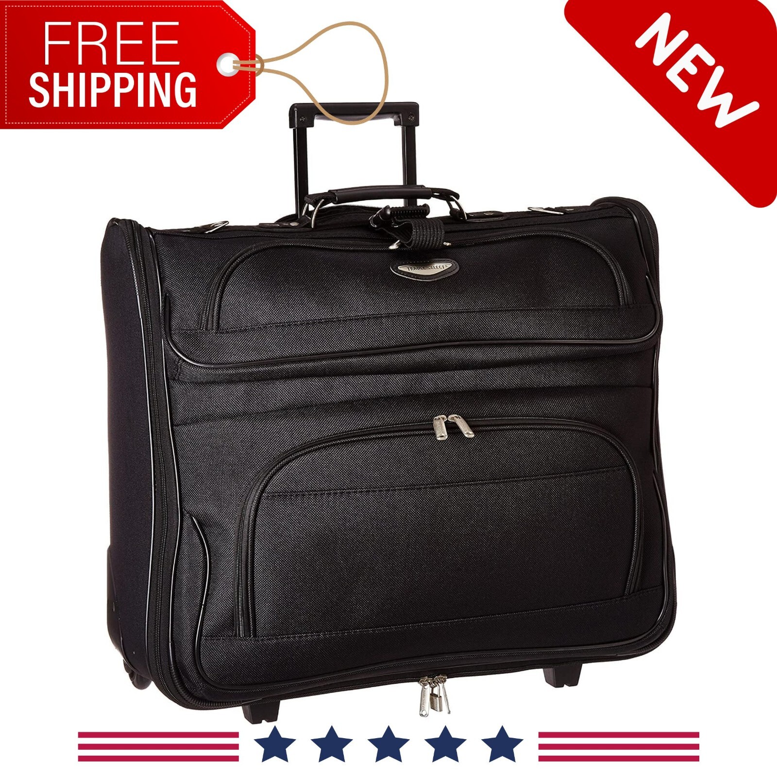 Garment Bag With Wheels Wheeled Carry On For Men Rolling For