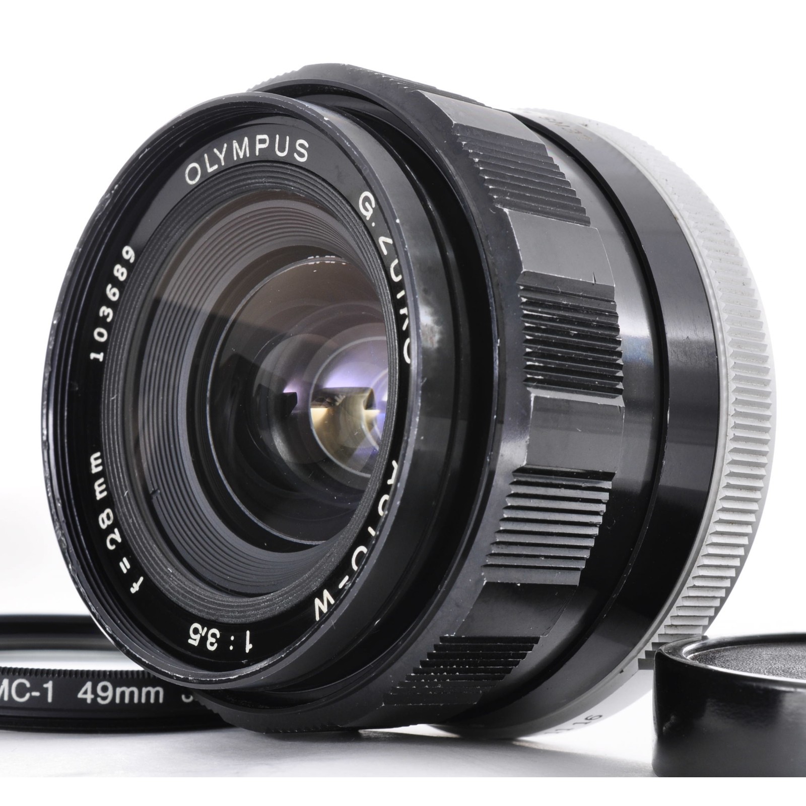 OLYMPUS G.Zuiko 28mmF3.5 M42マウント FTL Olympus G.Zuiko 28mm F3.5 M42 Mount MF Wide Angle Lens w