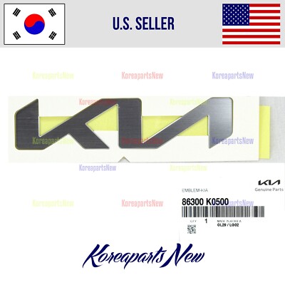 FRONT Hood Emblem Mark *KIA* 86300K0500  OEM  Kia Soul 2022