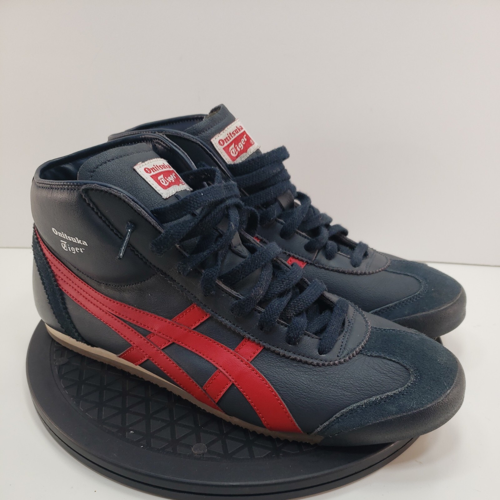 Asics Onitsuka Tiger Mexico 66 Mid Runners Shoes Sneakers HL328 Men Sz 10.5  Blue: купить с доставкой из США, цена 10 445 руб - (175368040640)