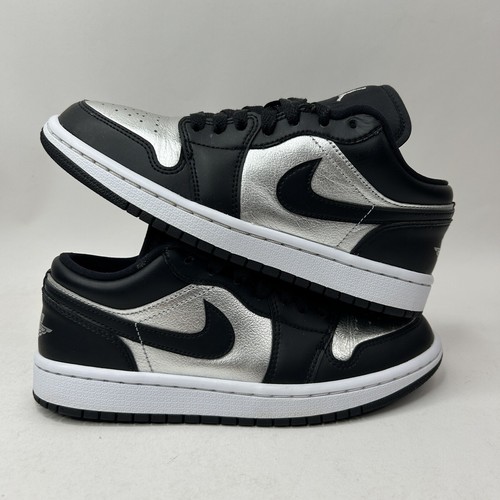 Nike Air Jordan 1 Low SE “Black Metallic/Silver Toe” DA5551