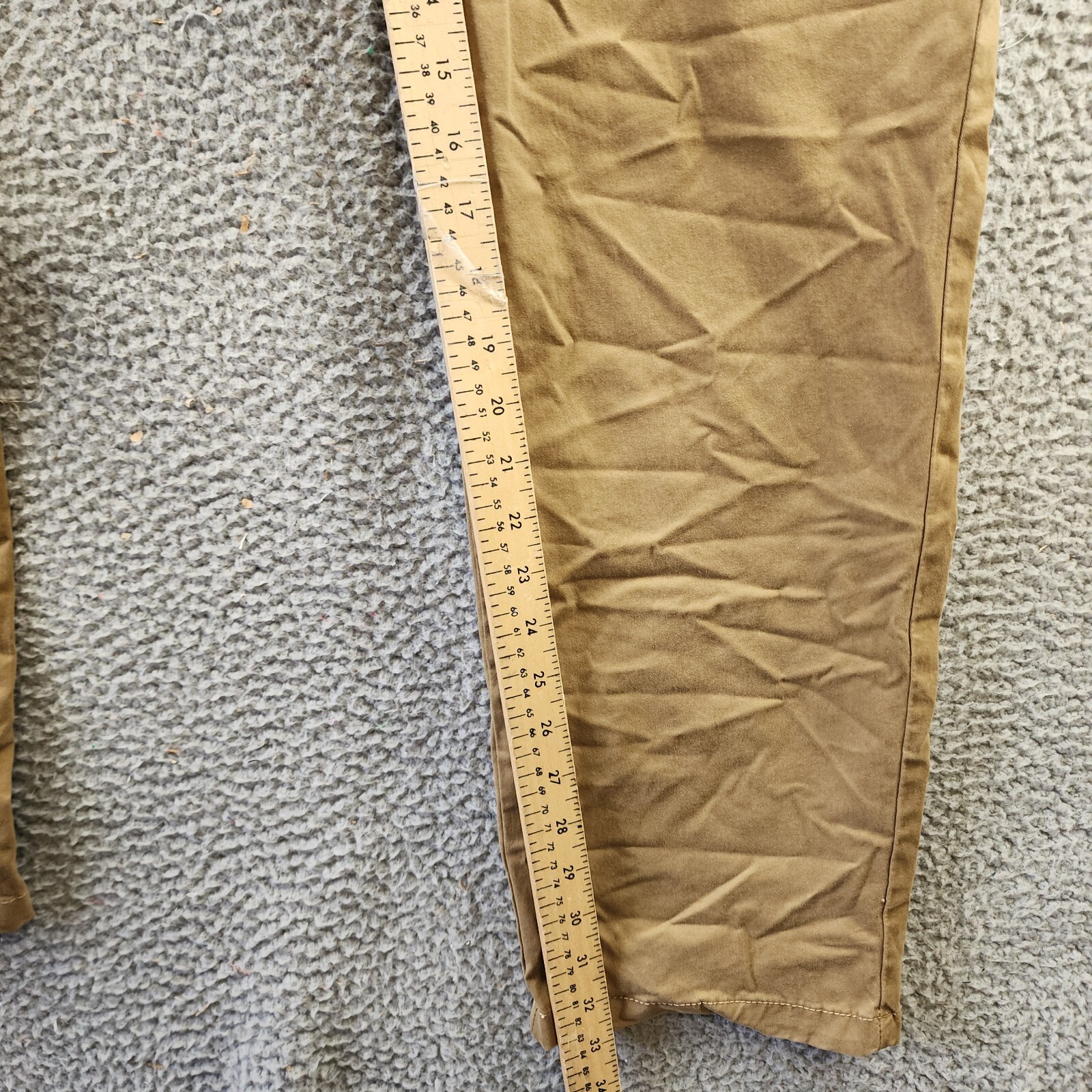 The Men's Store at Bloomingdale's Classic Fit Chino Pants Men's 38Wx34L Tan - Picture 9 of 14