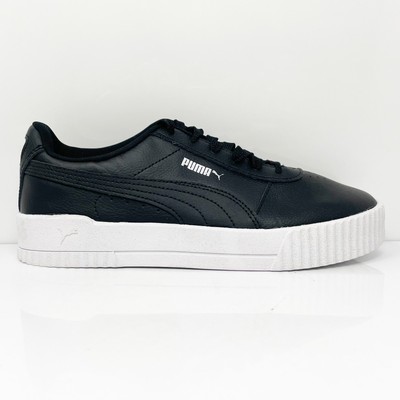 Puma Womens Carina 370325-01 Черная Повседневная Обувь Кроссовки Размер 9