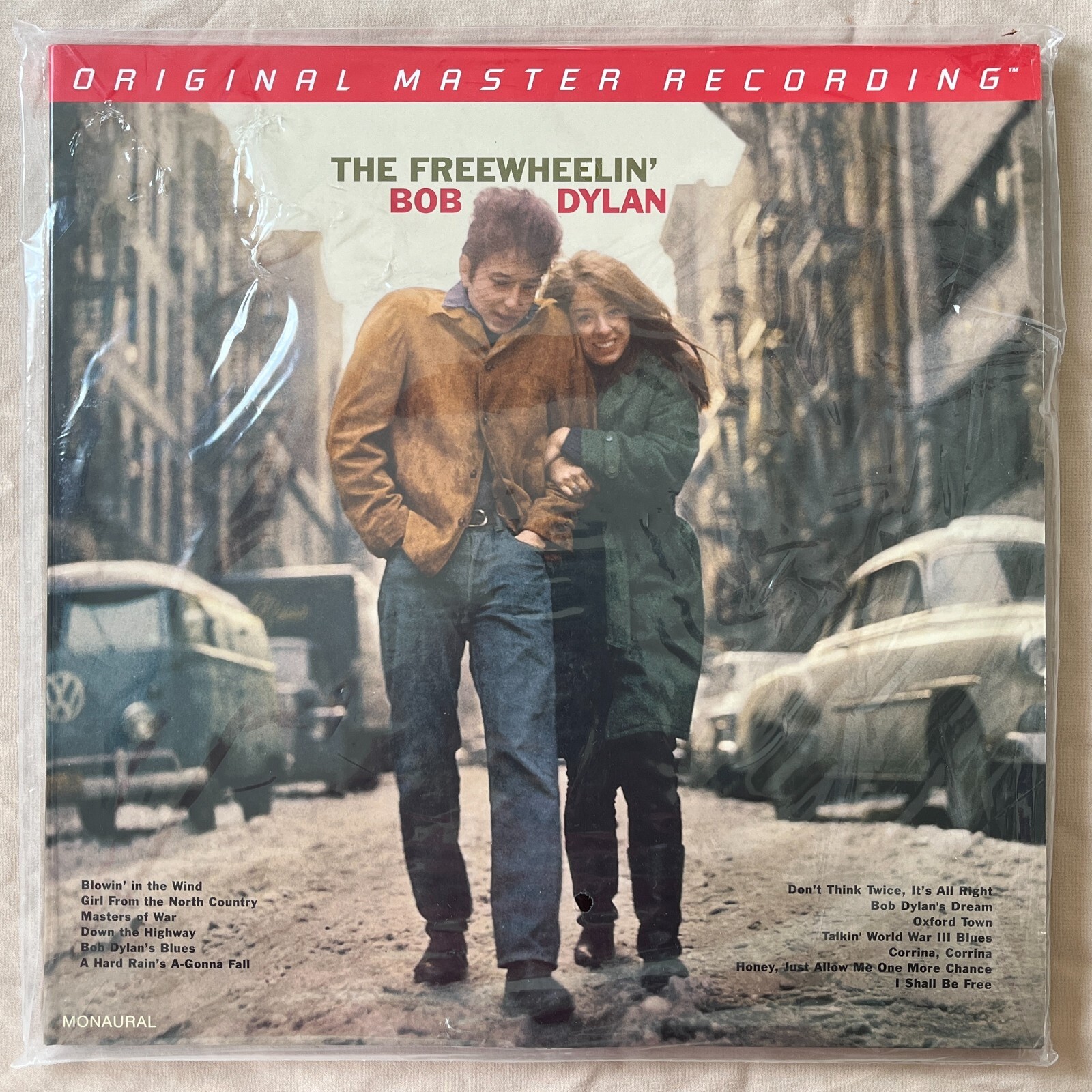 BOB DYLAN The Freewheelin' Bob Dylan 2018 Limited Numbered Original Master MINT