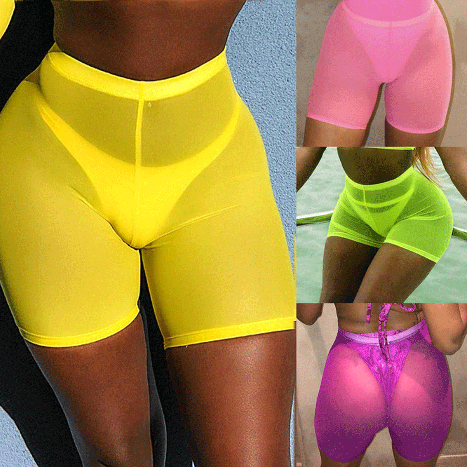 bikini cycling shorts