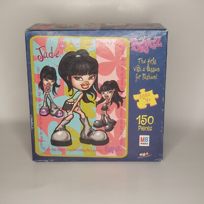 Bratz Doll Puzzle MGA Hasbro Jade 150 Pieces 2002 New Unopened READ DESCRIPTION