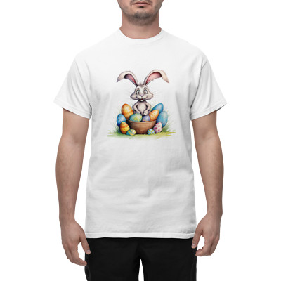 RABBIT T SHIRT  BUNNY EASTER ABSTRACT NOVELTY FUNNY  BIRTHDAY HUMOUR T SHIRT 2
