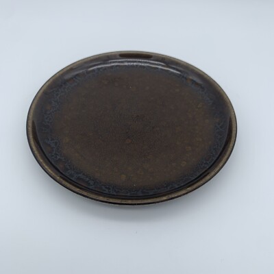 Steubenville Russel Wright AMERICAN MODERN BLACK CHUTNEY Bread & Butter Plate