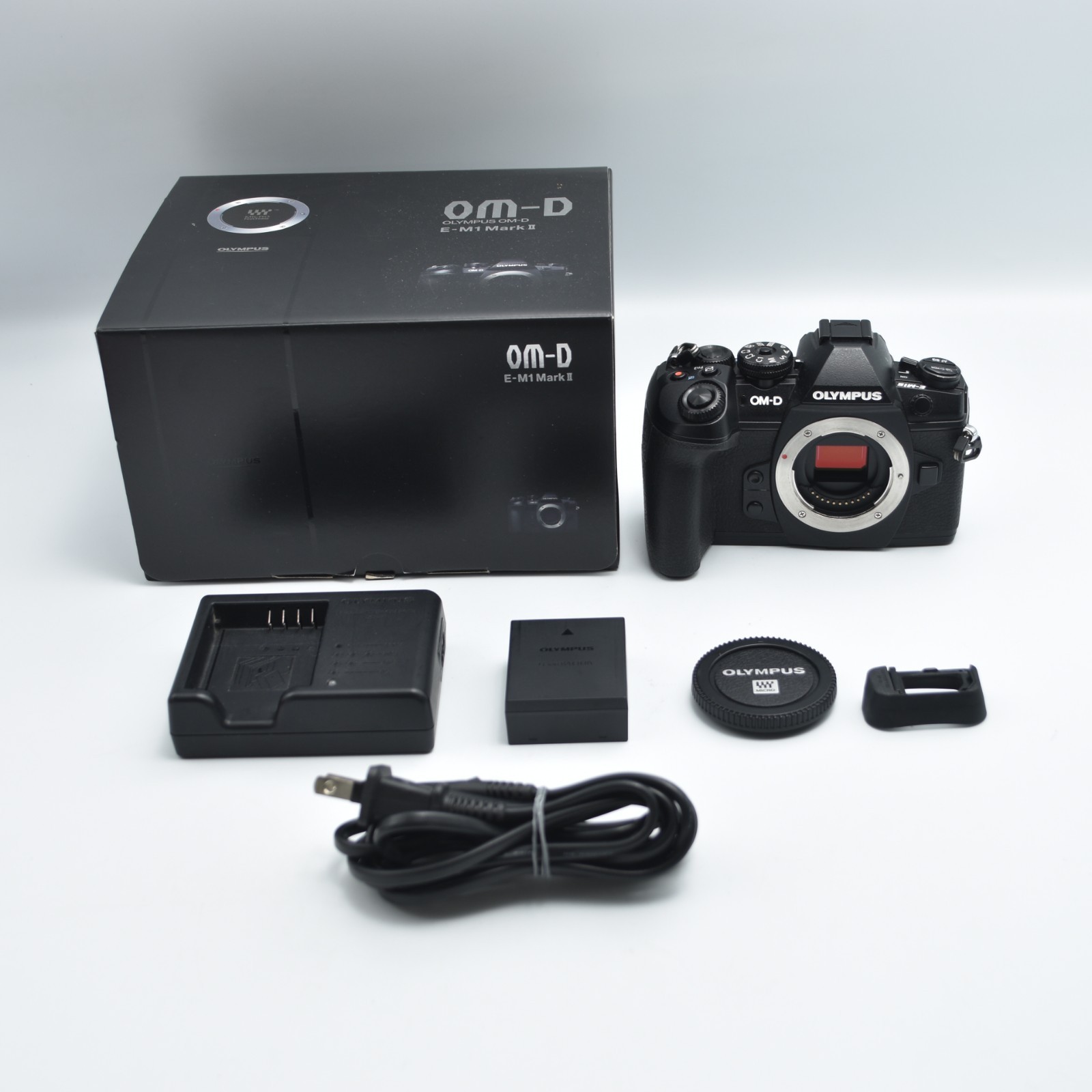 NearMINT】OLYMPUS OM-D E-M1 Mark II Digital Camera Black