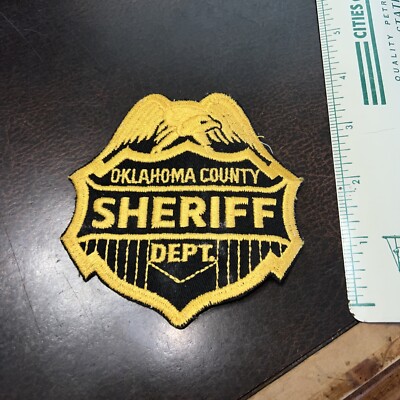 Vitnage Oklahoma County Sheriff Obsolete Patch