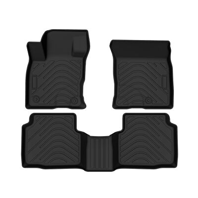 Car Floor Mats Contour Liners - Deep Dish TPE Mats fit for 2020-2024 Ford Escape
