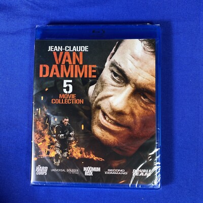 JEAN-CLAUDE VAN DAMME 5 MOVIE COLLECTION BLU-RAY NEW