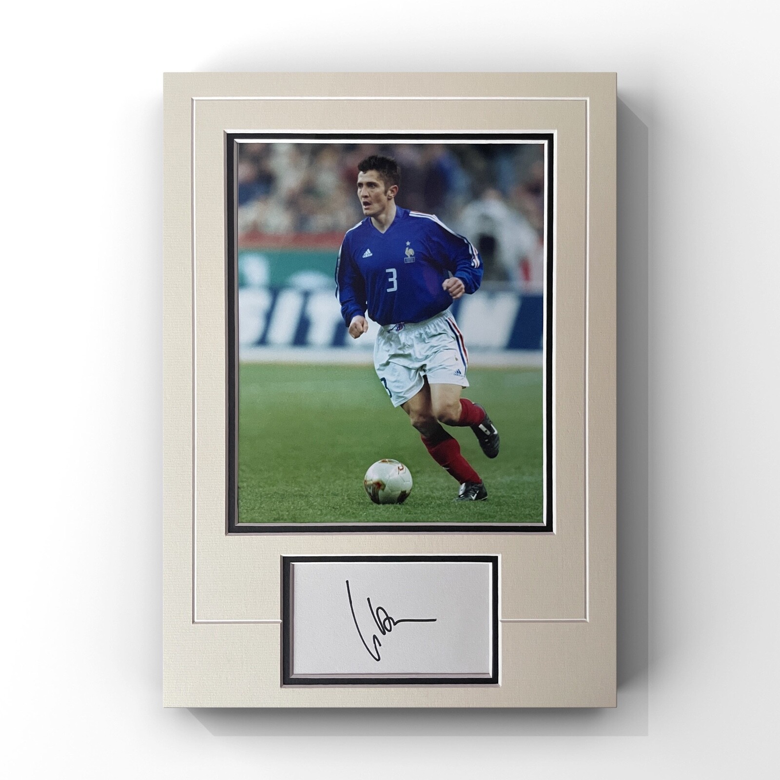 Bixente Lizarazu - France World Cup Winner Signed Display