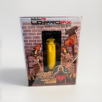 BaBylissPRO Limited Edition LOPROFX Trimmer Yellow Influencer Series FX726YI
