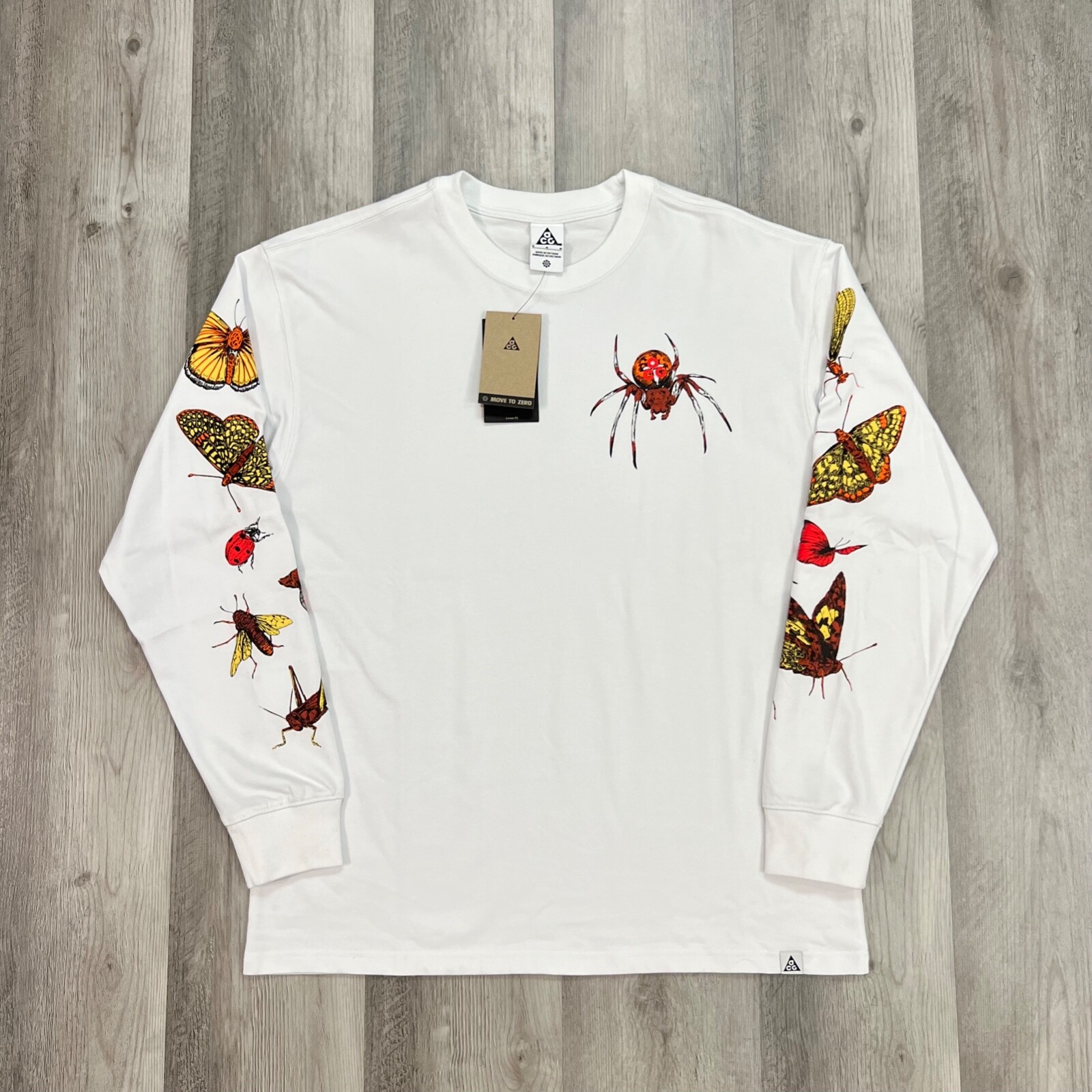 完売品】NIKE ACG INSECTS TEE 海外Lサイズ ホワイト | nalans.com