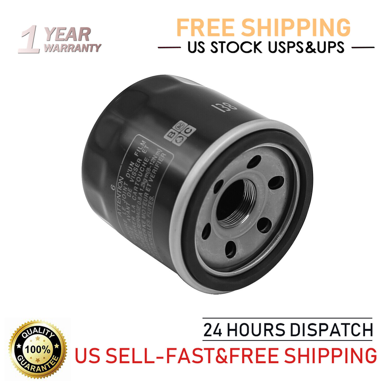 Filter For Suzuki Marine Df70a Df80a Df70 To Df140 16510-06b00 Usa
