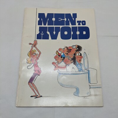 Men To Avoid Cartoon Book Ivory Tower Publishing Gag Gift