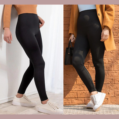 NEW $60 Shapermint Empetua [ XXL ] High Waisted Shaping Leggings Black  #T1301