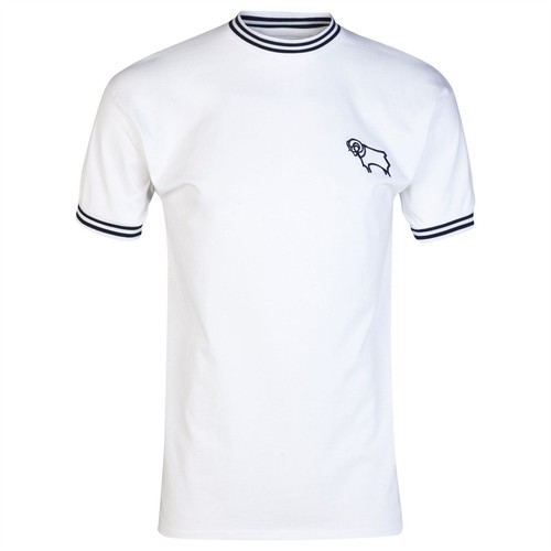 Derby County Shirt 2XL White Home Kit 2018 2019 Umbro Jersey Wayne
