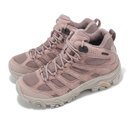 Женская водонепроницаемая уличная обувь Merrell Moab 3 Mid WP Vibram Adobe Rose J038330