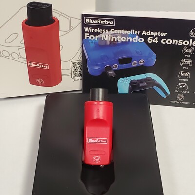 BlueRetro Nintendo 64 Controller Bluetooth Receiver. Works w/ PS5/Xbox FAST SHIP