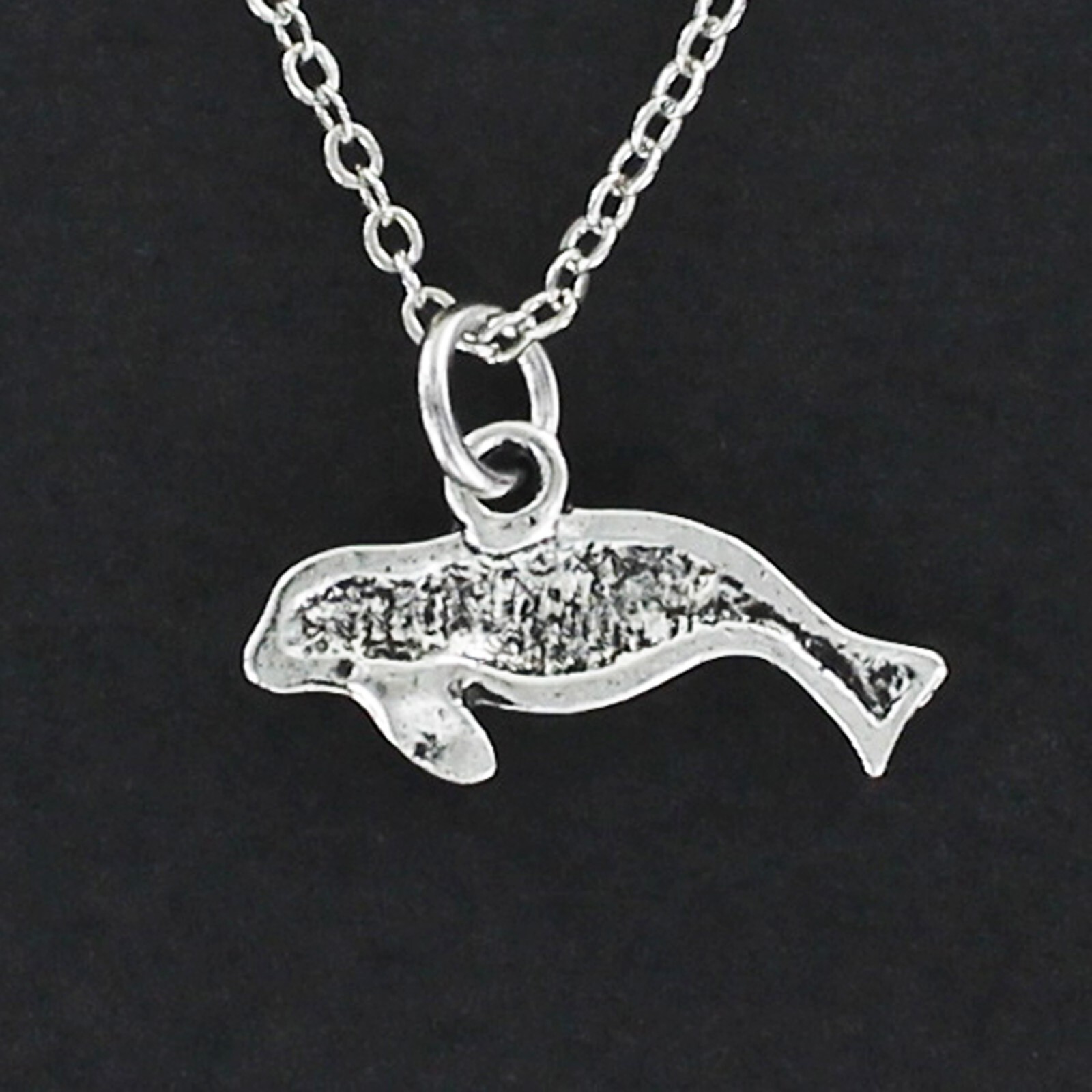 SEAL Necklace on Chain or Charm Only - Pewter Sea Lion Marine Mammal Harbor