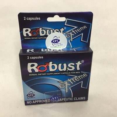 SALE AUTHENTIC Robust  Dietary Supplement for Men 100% All Natural & Safe