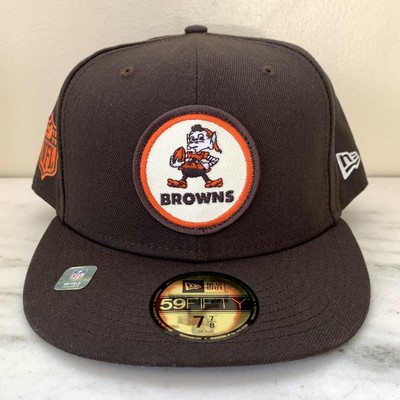 CLEVELAND BROWNS NEW ERA 59FIFTY RETRO SIDELINE BROWNIE ELF FITTED HAT 7 7/8