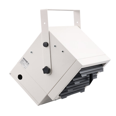 VEVOR Electric Garage Heater, 7500-Watt Digital with Remote Ceiling/Wall Mount