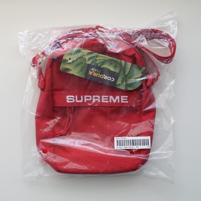 Red Supreme Shoulder Bag (FW22) Sealed in Factory Bag Authentic Brand NEW