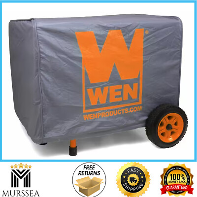 Universal Medium Generator Cover, Waterproof, UV Resistant, WEN 56406, Grey