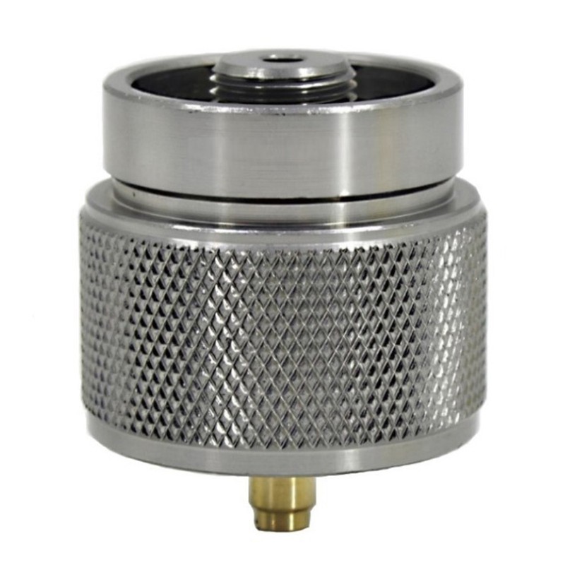 2Pcs Camping Stove Adapter Propane to Butane Adapter 16.4oz 
