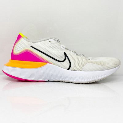 

Nike Womens Renew Run CK6360-005 Белые кроссовки для бега, размер 10, Белый, Renew Run